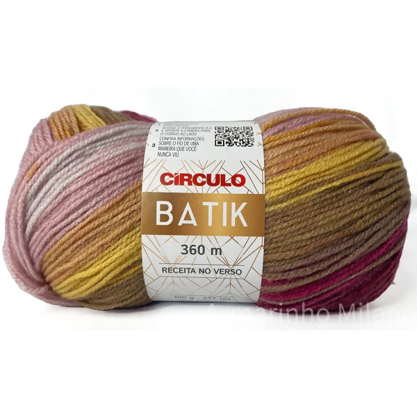 Fio Círculo Batik - 100g