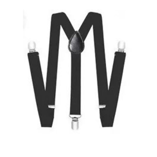 Suspensório Preto para Fantasia 