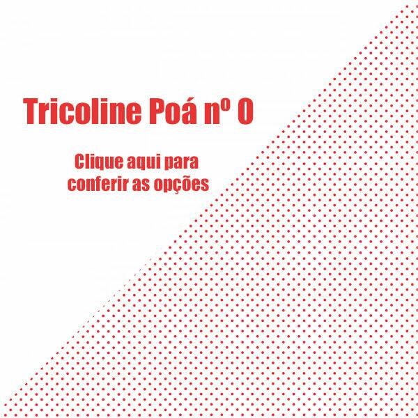 Tecido Tricoline Bahamas Artesanato Soft 1002 - Poá - 0,50 x 1,50