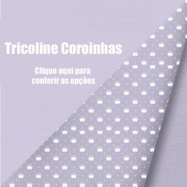 Tecido Tricoline Bahamas Artesanato Soft 1143 - Coroinha 0,50 x 1,50