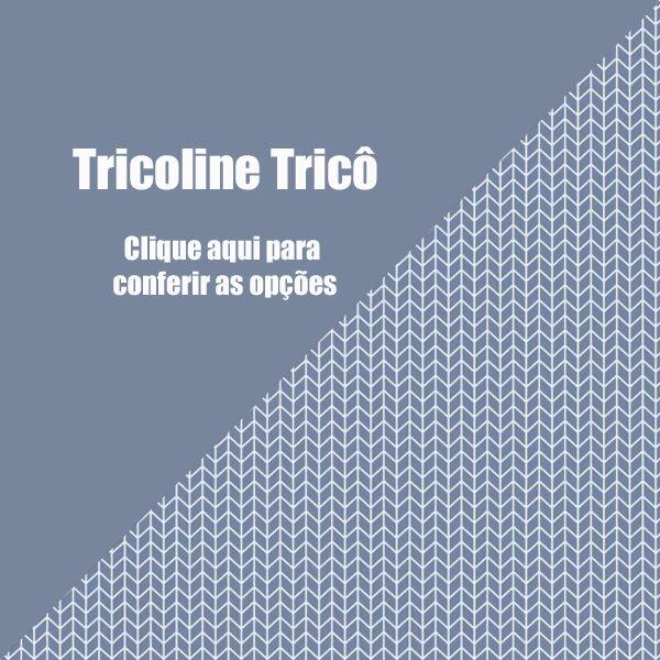 Tecido Tricoline Bahamas Artesanato Soft 1216 - Geométrico - 0,50 x 1,50