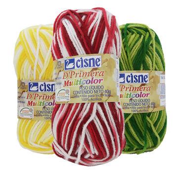 Lã Cisne D Primera Multicolor - 40g