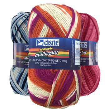 Fio Cisne Rendidora Multicolor - 100g