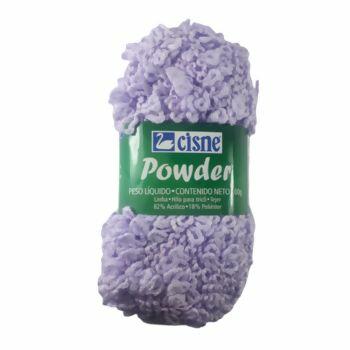 Lã Powder Cisne 00041 Lilás 100g