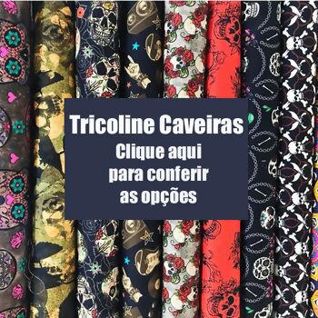 Tecido Tricoline digital Estampas 0,50 x 1,50