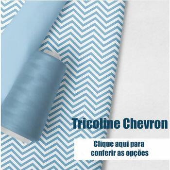 Tricoline Bahamas Artesanato - Chevron - 0,50 x 1,50