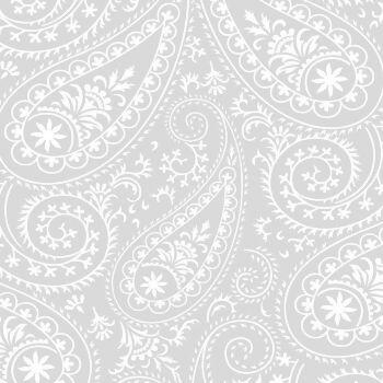Tricoline Bahamas Artesanato Soft - Branco sobre Branco - 1155 - V203 - 0,50 x 1,50