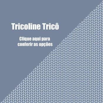 Tecido Tricoline Bahamas Artesanato Soft 1216 - Geométrico - 0,50 x 1,50