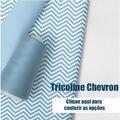 Tecido Tricoline Bahamas Artesanato - Chevron - 0,50 x 1,50